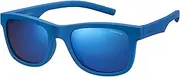 [Polaroid Eyewear] Kid's PLD 8020/S Sunglasses, Blue, 46 mm