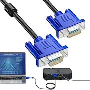 Computer Monitor Cord, Stable VGA Video Cable Display Cord, Computer Cords Reusable Monitor Cord for Home Company School