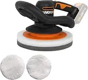Worx Battery Polisher 250mm 20V Max | PowerShare | WX856.9 | No Battery or Charger Included | Front Grip, Large Random Orbital Action Surface
