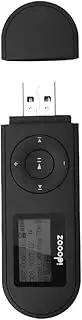 Mp3 Player,USB Mp3 Player with FM Radio,Voice Recorder,idoooz U2 8GB Music Player Support One-Button for Recording (Black)