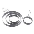 9/10/15/20cm Pancake Ring Mold Metal Fried Egg Shaper Non Stick Egg Cooking R-va
