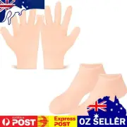 Silicone Hands Peeling Gloves Anti Slip Foot & Hand Spa Mask for Men Women