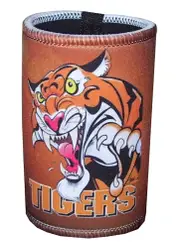 Tigers Rugby League Paul Harvey Design Can Cooler Stubby Holder