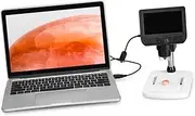 Digital Magnifying Glass Digital Microscope Portable Microscope Black