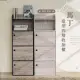 【歐德萊生活工坊】MIT馬丁造型收納櫃-四層三門(收納櫃 抽屜櫃 邊櫃 書櫃)