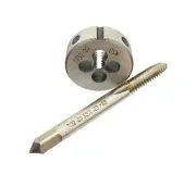 7/32-20 BSW HSS Tap & HCS Die Set, Stanley Plane Restoration Tools #12-20