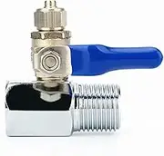 1PCS Water ReverseTee Inlet Ball Valve Set 1/2" BSP to 1/4" Tube Replacement Home Water Purfier Accessories