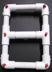 5 Clone Machine Bucket Manifolds Hydroponic 32 System w/ Riser EZ 360 Jets
