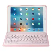 Premium Laser iPad 10.2" Wireless Keyboard Case - Pink - Enhanced Typing & Protection for Apple iPad