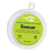 Seaguar Fluoro Premier 100% Fluorocarbon Fishing Line (DSF), 25-50Yds, 12-170...