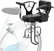 XIEEIX Rear Bicycle Child Seat, Rear Mounted Children's Bicycle Seats, 360° Protective Child Seat, Width Adjustable Bicycle Rear Seat, Suitable for All Bicycle Rear Frames (T-Shaped Handle)