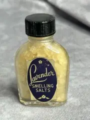 vintage campfield hickman lavender smelling salts new bottle