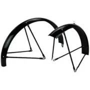 WALD Ballon Bicycle Fender Set 1.75-2.2 26" Standard Black