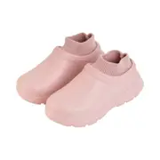 Annabel Trends Gummies Sherpa Lined Winter Soft Slip-On Garden Shoes Pink
