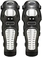 Motorcycle Knee Shin Guard Pads Motorcycle Kneepad Motocross Racing Protective Gear Stainless Steel Motorcyclist Elbow KneeFall Protection Motocross Racing Knee Guards