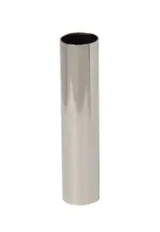 B&P Lamp Nickel Plated E12 Candelabra Base Modern Steel Candle Cover Sleeves
