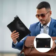 Fire Safe Documents Box Waterproof Cash Bag Zipper Fireproof Money Bag