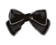 L02 Mesh Bow Hairpin Sweet Girl Top Clip Temperament Back of The Head Thick Hair Headdress for Ladies and Girls Shopping