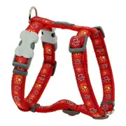 Dog Harness by Red Dingo Style by Red Animal Footprint 3761 Cm