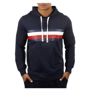 【Tommy Hilfiger】連帽上衣 中磅數 男生長袖帽T 居家服裝 棉質連帽衫(美國進口平行輸入 版型偏大)