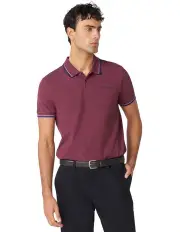 [Ben Sherman] Signature Polo in Crushed Berry