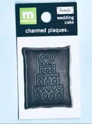 'Making Memories' Metal Scrapbook Wedding Cake Embellishment