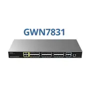 Grandstream GWN7831 IPG- Layer 3 aggregation managed switch, Suit For medium-to-large