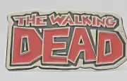 Walking Dead Belt Buckle TV Series Red Metal Rare Halloween Cosplay Rock Rebel