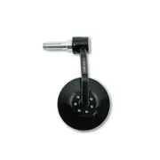 HIGHSIDER CONERO handlebar end mirror with LED turn signal, black