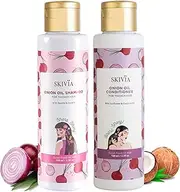 Skivia Onion+Keratin Shampoo & Conditioner Set