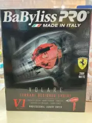 BaByliss PRO Volare V1 Ferrari Designed Engine Hair Dryer -(RED)