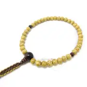 Red Tiger eye & Bodhi Seed Wood Japanese Juzu Mala Buddhist Prayer beads Gifts