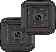 Kicker 2 46L7T102 Car Audio L7T Shallow Mount 10 1000W Sub Square L7 Subwoofers