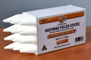 Beeswax Filler Sticks- Wax Filler Sticks- Box of 12 White Colour