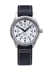 RATIO Skysurfer Pilot Luminous Dial Leather Automatic RTS316 200M Mens Watch