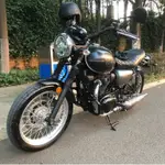 川崎W800貨架 適用於 KAWASAKI W800 CAFE改裝後靠背 川崎W800  W800 CAFEMEGURO