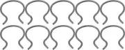 1947-1992 Chevy Window Crank Door Handle Escutcheon Interior Door C Clip Set 10 (for: Oldsmobile)
