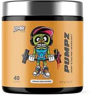 Zombie Labs Pumpz Non-Stim Pre Workout Undead Unflavoured 40 Serves