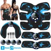 Wireless EMS Toner Massager Fitness Body ABS Abdominal Trainer Muscle Stimulator