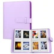 LIFEBEA 256 Pockets Photo Album for Fujifilm Instax Mini 2x3" Photo (Purple)