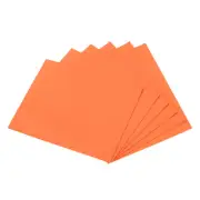6 Pack 10.83 x 8.46" 1.7mm Thickness EVA Foam Sheets for Arts Orange