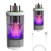 Electric Makeup Brush Cleaner and Dryer Machine Automatic Brush Fast Cleaning Tool-Grey