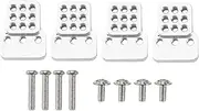 Suesacy 4Pcs RC Car Metal Shock Tower Bracket Kits Shock Sbsorbers Extension Seatfor 1/16 C-14/C-14K/C-24/C-24K Truck Off Road Car Parts