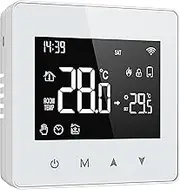 WiFi Thermostats for Home, Smart House Thermostat, Programmable Home Thermostat, Battery Operated Thermostats, Digital Home Thermostat, App Controlled Thermostat, Voice Control Thermostat