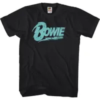 在飛比找蝦皮購物優惠-David Bowie 徽標 T 恤