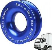 Recovery Ring - 41,000 Lb Portable Aluminum Alloy Recovery Ring | Rustproof Winch Accessories Kit, Heavy Duty Pulley Block Pulley for Vehicle