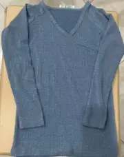 Take Note Size 10 Light Blue Thin Spring Pajamas Set V-neck NWT Boy / Girl