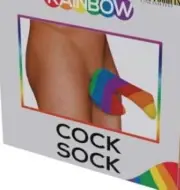 Rainbow Cock Sock Underwear Size: S