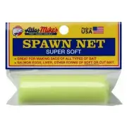 Atlas Mikes Super Soft Nylon Spawn Net 3 Inch x 16 Foot Roll Chartreuse 55007