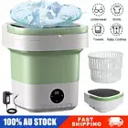 Mini Washing Machine Portable Foldable Washer Washer and Spin Dryer Travel 12L